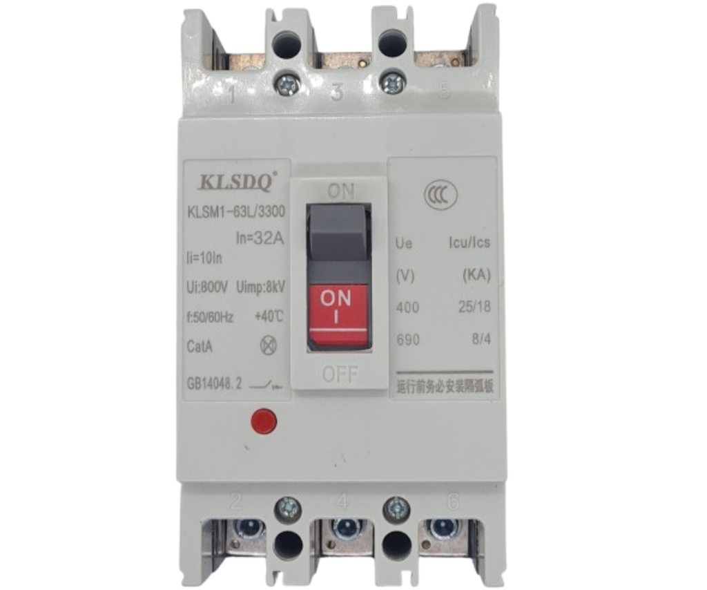 [578] Interruptor Termomagnetico 32 Amper Caja Moldeada 3 Polos