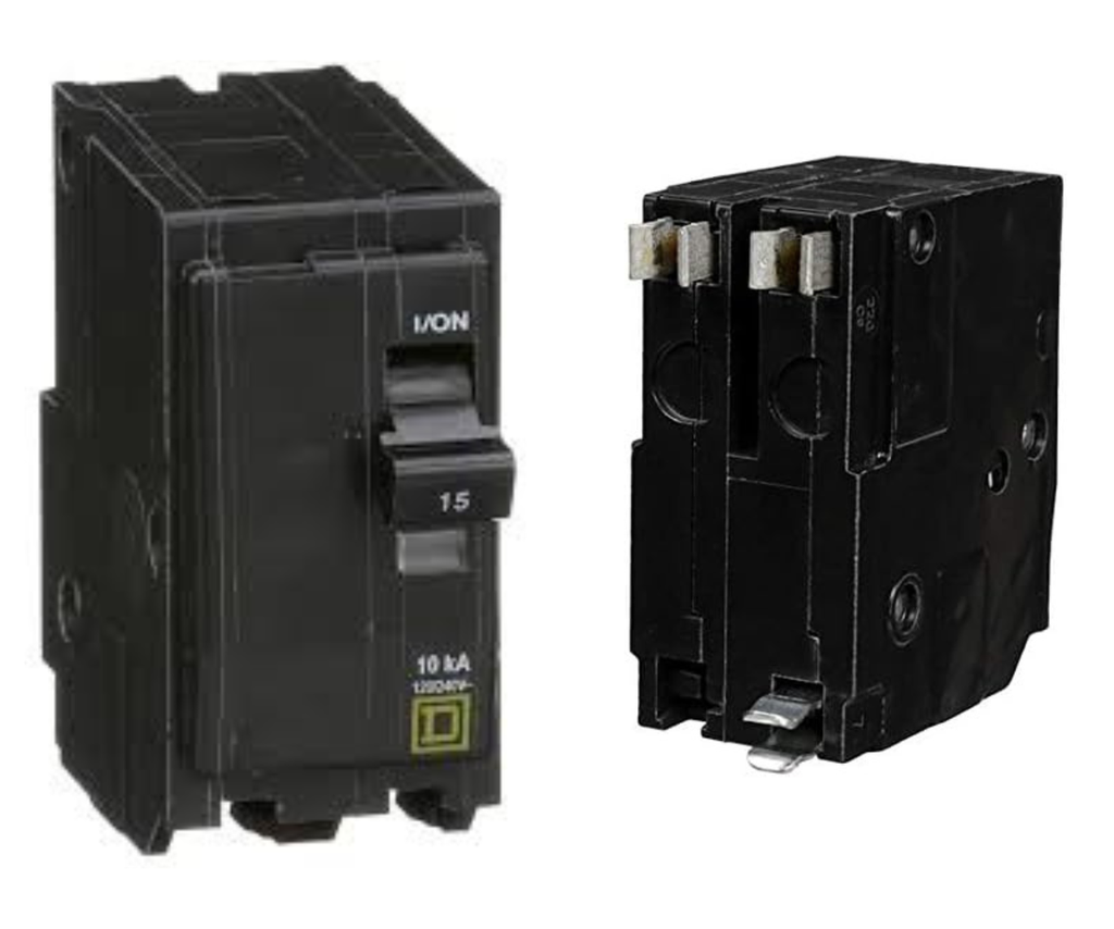 [596] Pastilla Breaker Interruptor Termomagnético 15 Amper 2p Qo
