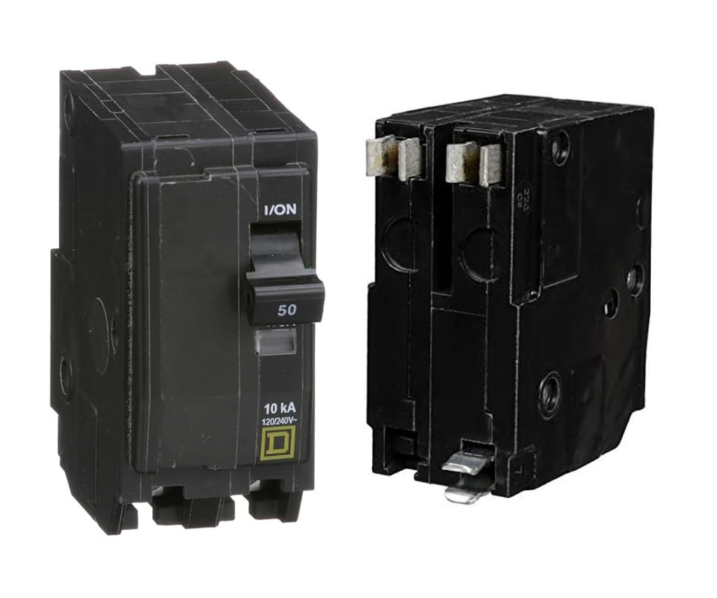 [600] Pastilla Breaker Interruptor Termomagnético 50 Amper 2p Qo