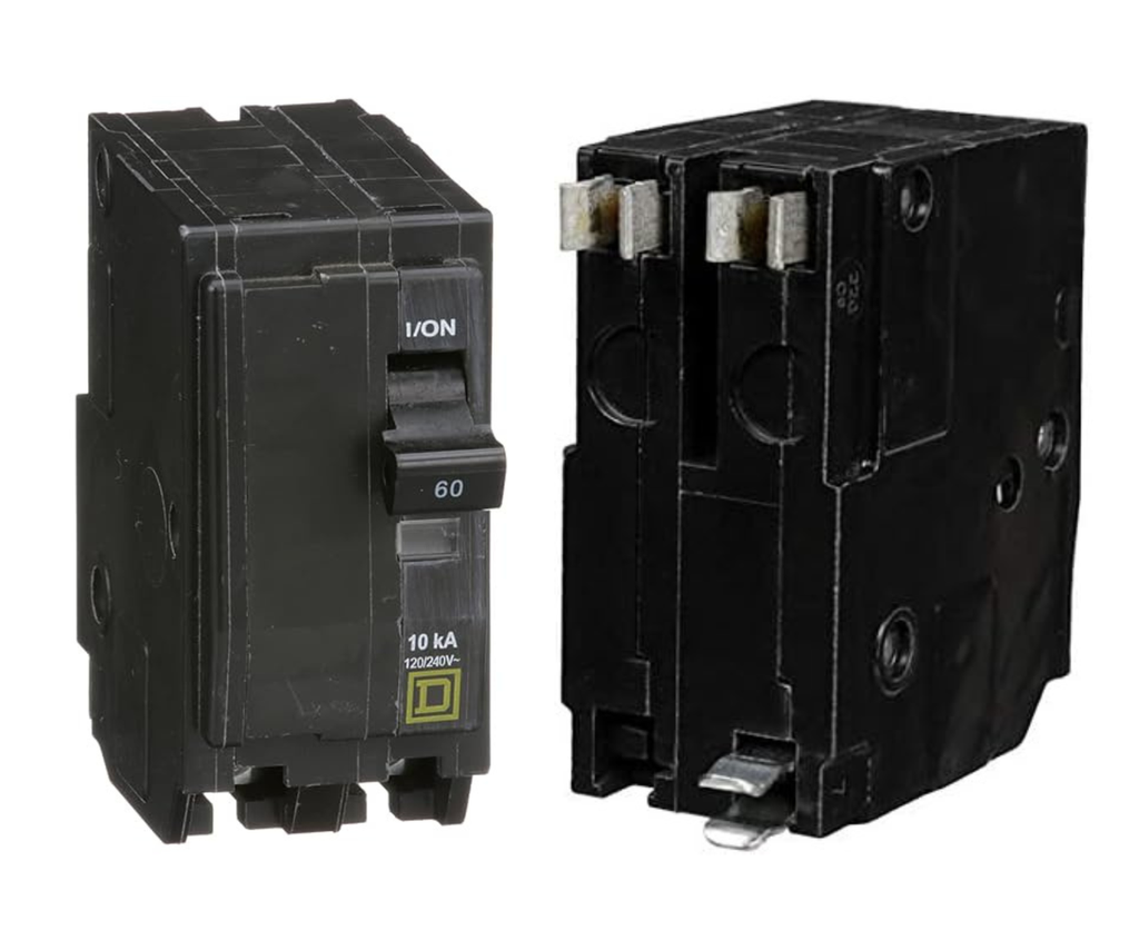 Pastilla Breaker Interruptor Termomagnético 60 Amper 2p Qo