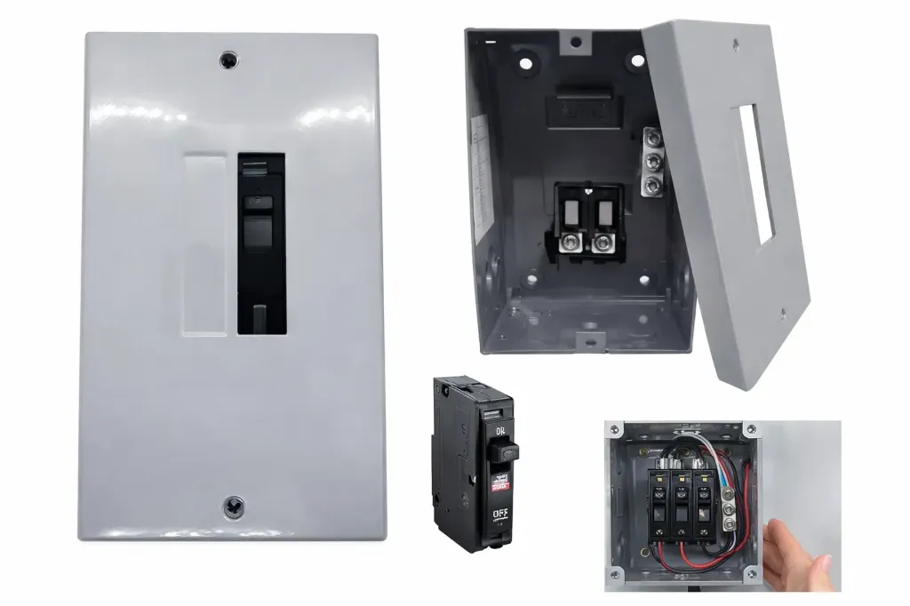 [611] QOD2S 2 Space Pole QO Breaker Surface Centro De Carga VOLTEK CCS-2 MONTANA CC02SM IGESA CC02S ARGOS AQOD2-S Load Center

QOD2S 2 spaces Load Center, Surface