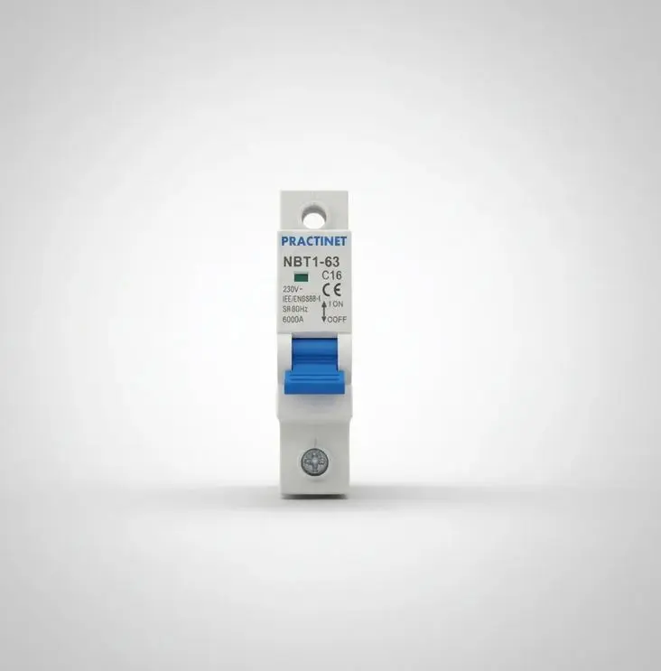 Pastilla Interruptor Termomagnético 16 Amper 1p Vca Riel Din