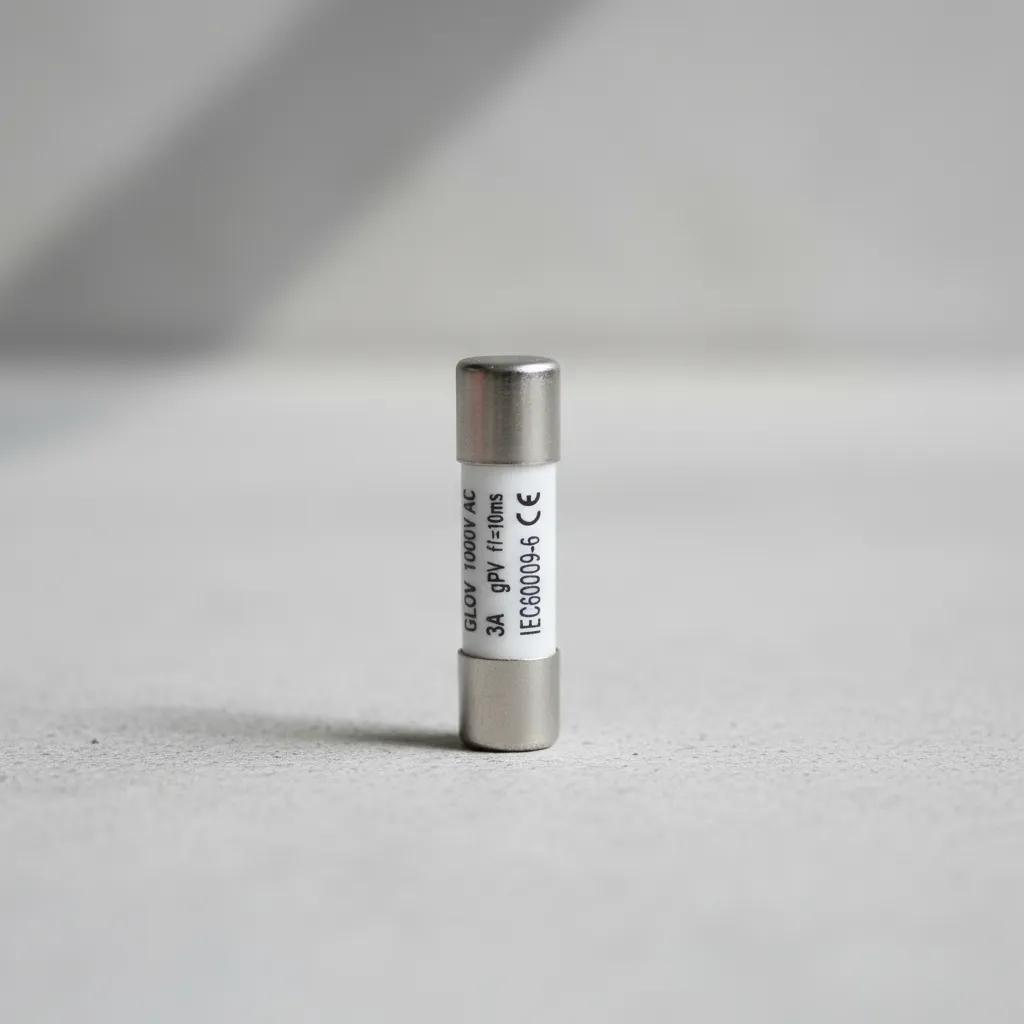 Fusible Cartucho Cerámica 3a 1000v Cd 10x38mm Solar Fotovol