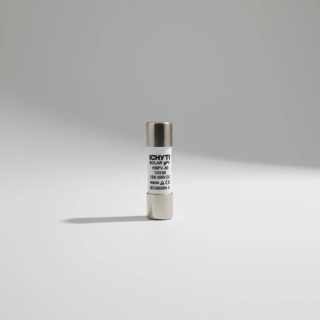 Fusible Cartucho Cerámica 15a 1000v Cd 10x38mm Solar Fotovol