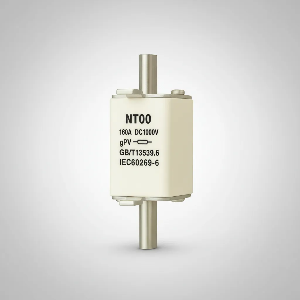Fusible Solar Gpv 160a 1000v Cd Nt00/nh00 Fotovoltaico Rapid