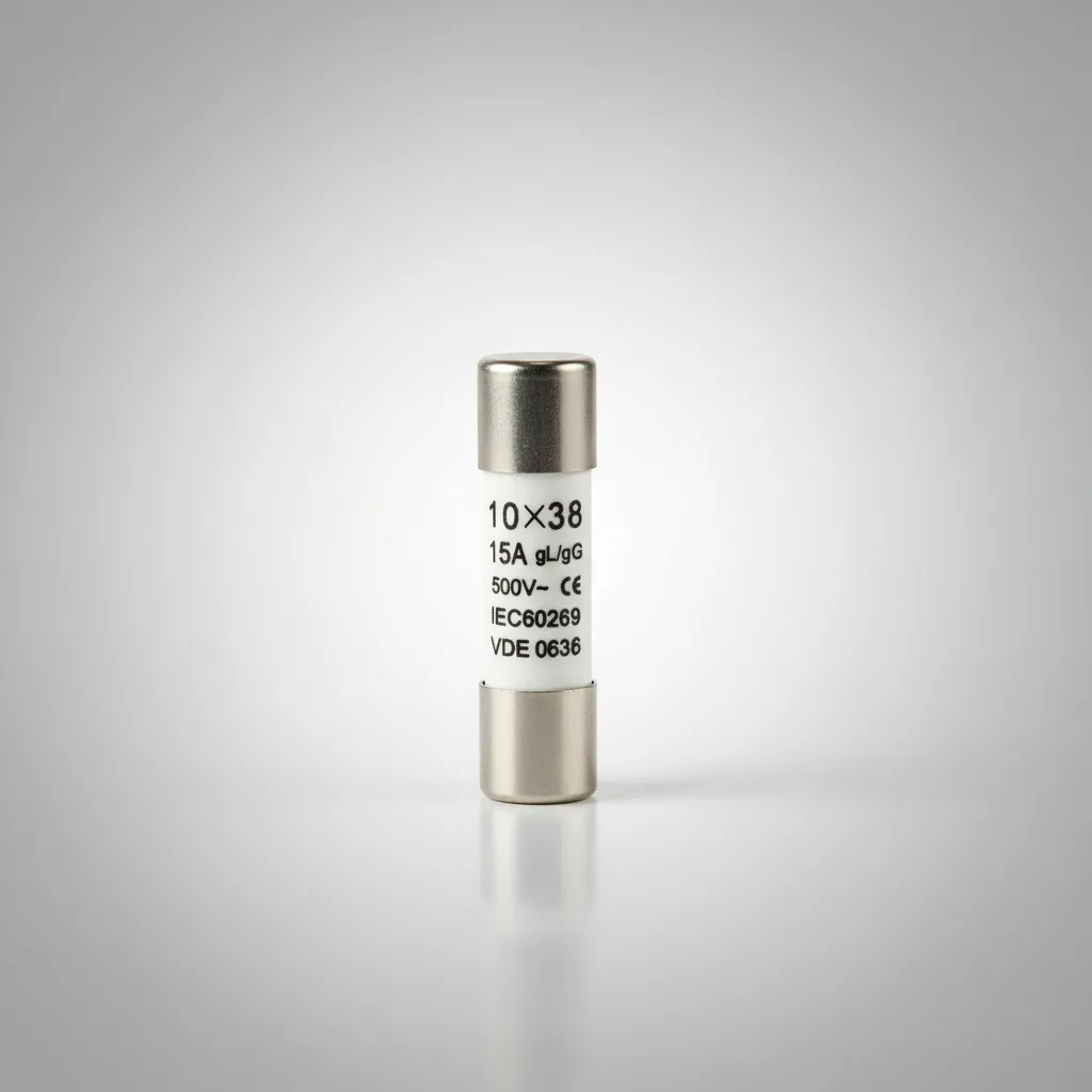 Fusible Cartucho Cerámica 15a 1000v De Ca 10x38mm