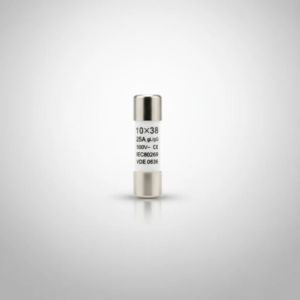 Fusible Cartucho Cerámica 25a 1000v De Ca 10x38mm