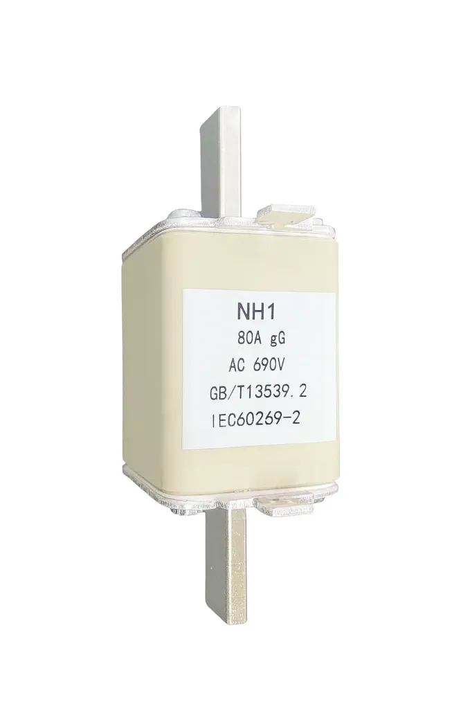 Fusible Nh1 80a 690v Ac Gg Cuchilla Alta Capacidad Tableros
