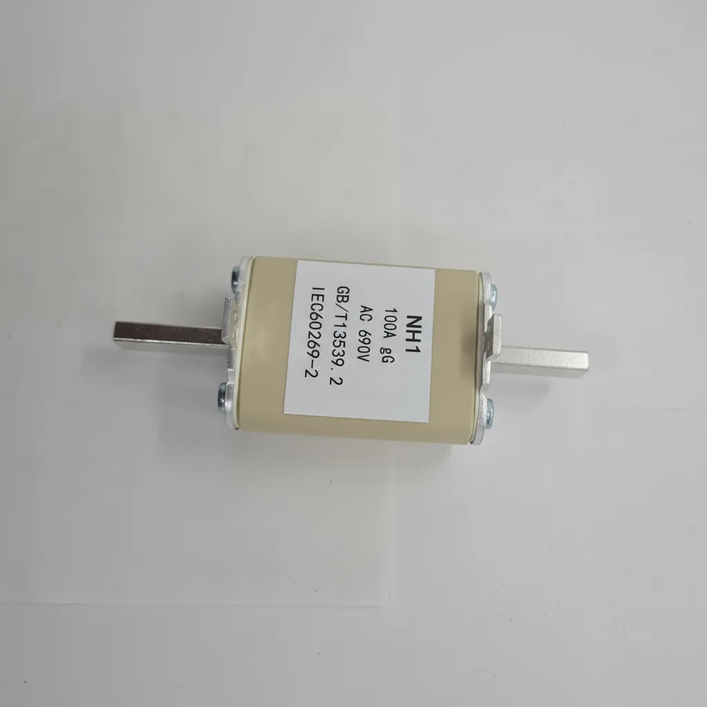 [676] Fusible Nh1 100a 690v Ac Gg Cuchilla Alta Capacidad Tableros