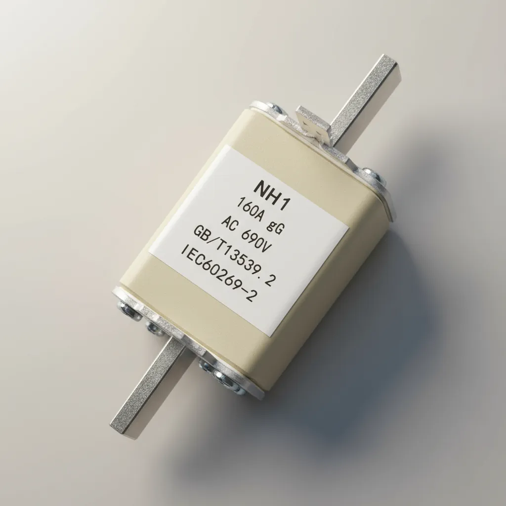 [678] Fusible Nh1 160a 690v Ac Gg Cuchilla Alta Capacidad Tableros