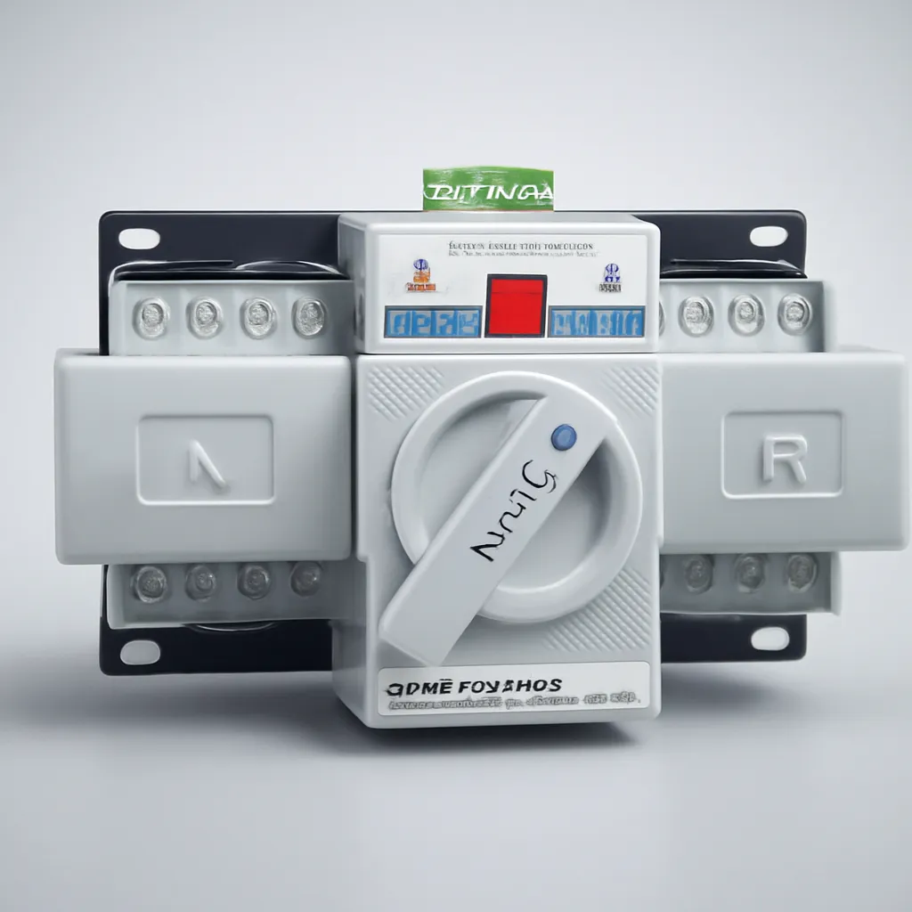 Interruptor Transferencia Ats 63a 4p 220v 440v Solar Ac Aut