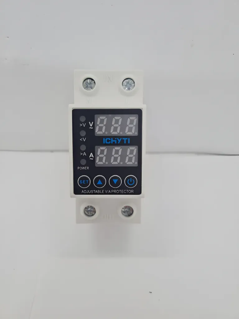 [692] Protector Voltaje Corriente 40a Ajustable Inteligente Pantal