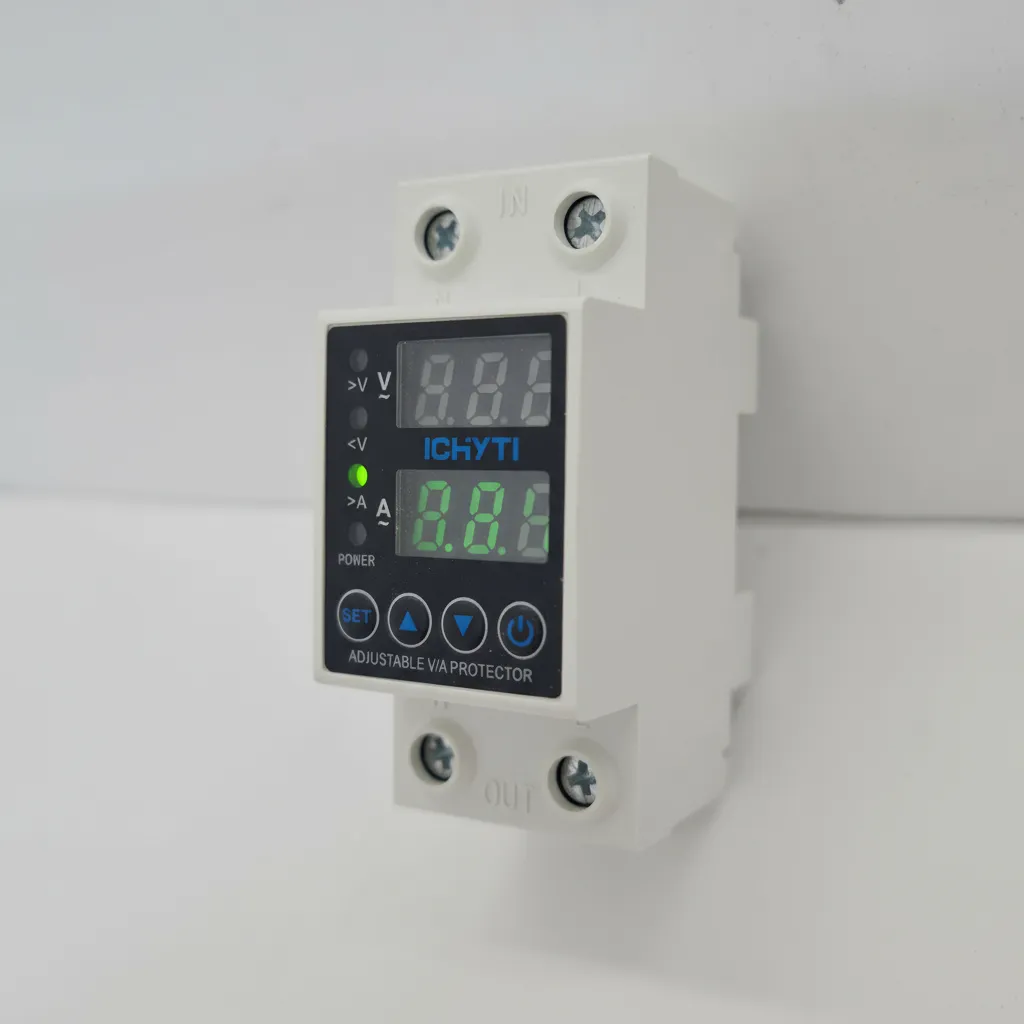 [693] Protector Voltaje Corriente 63a Ajustable Inteligente Pantal