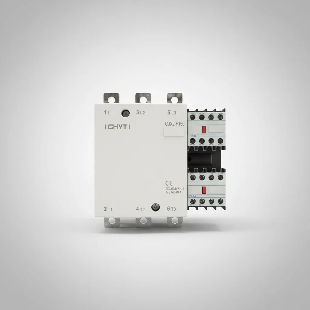 Contactor Trifasico Cjx2 150a 3p Bobin 220v Compatible Chint