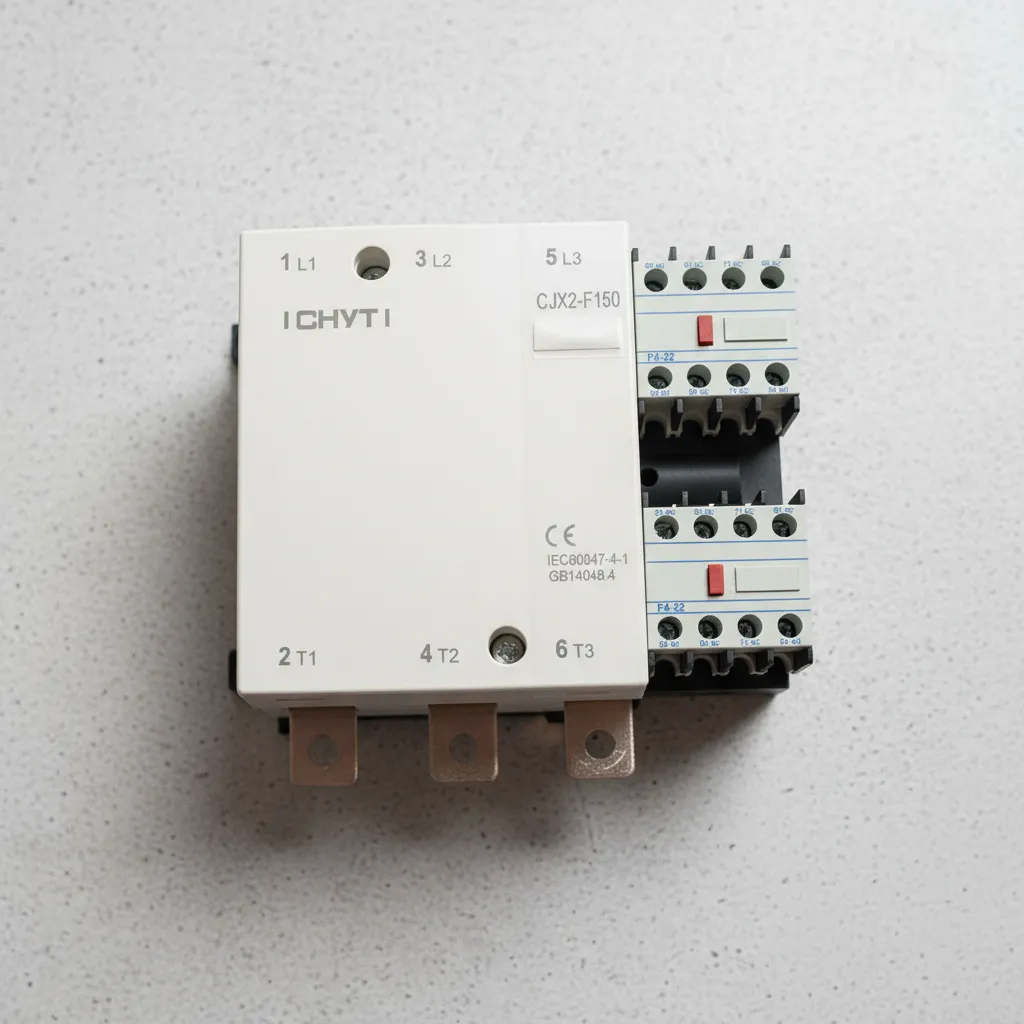 Contactor Trifasico Cjx2 150a 3p Bobin 440v Compatible Chint