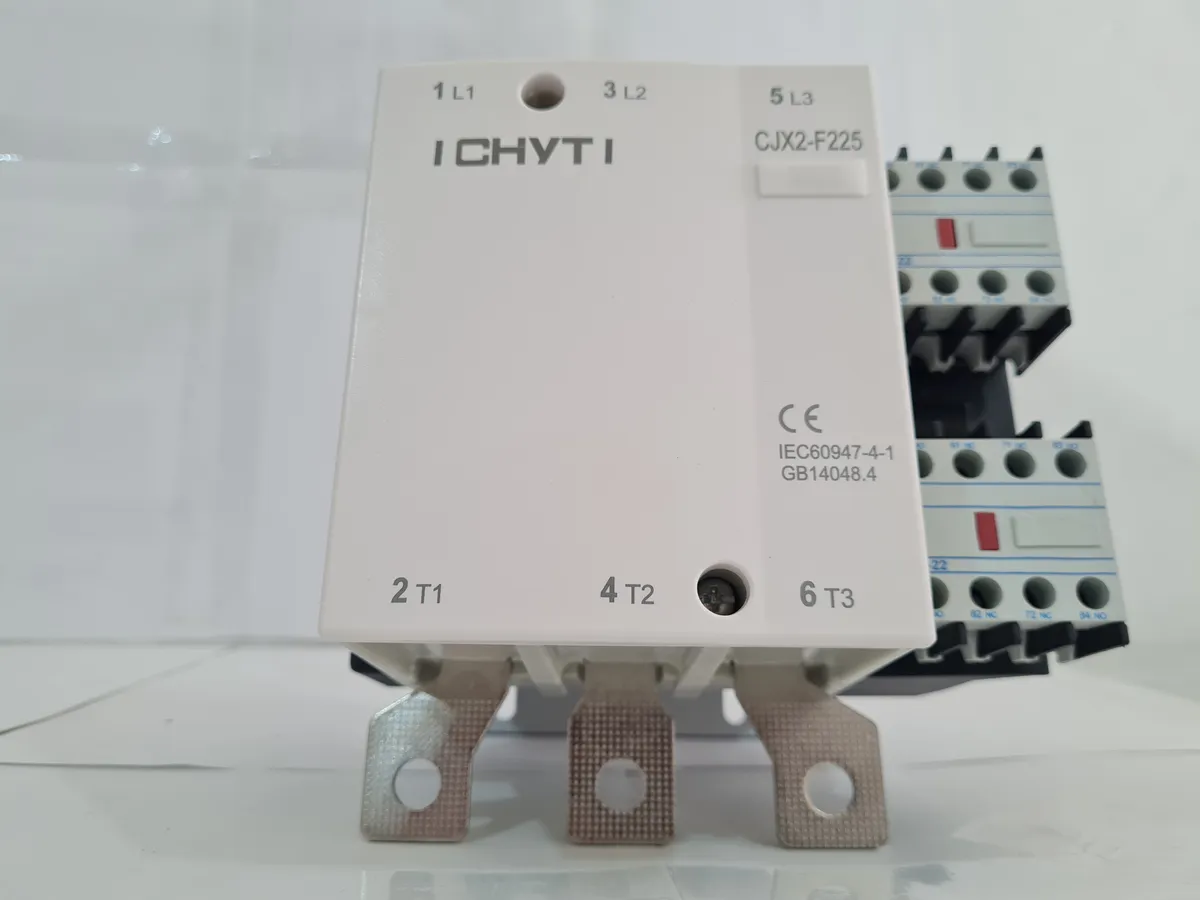 Contactor Trifasico Cjx2 225a 3p Bobin 440v Compatible Chint