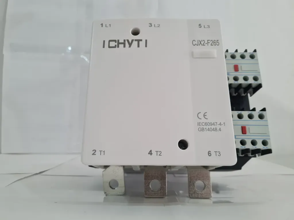 Contactor Trifasico Cjx2 265a 3p Bobin 220v Compatible Chint
