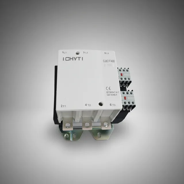Contactor Trifasico Cjx2 400a 3p Bobin 220v Compatible Chint