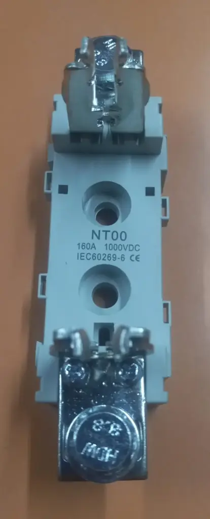 [719] Base Para Fusible Solar Gpv 1000v Cd Nt00/nh00 Fotovoltaico