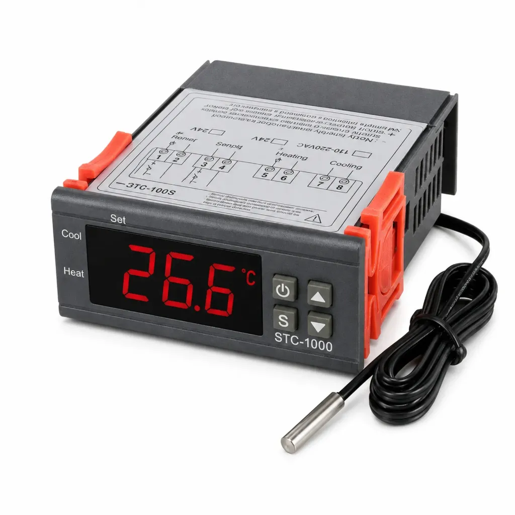 [791] Control Temperatura Termostato STC1000 110VAC Refrigeración