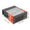 Control Temperatura Stc-1000 110vac Refrigeracion Termostato - Imagen 3