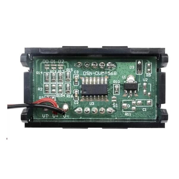 Voltmetro Digital 3 Digitos Dc 0-30v Rojo Arduino Dsn-dvm-56 - Imagen 3