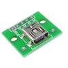 Adaptador Mini Usb Hembra A Dip 2.54mm Conector Hw-768