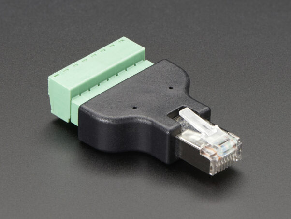 Adaptador Rj45 Macho A Clemas Borne Terminal Conector 8 Pin - Imagen 6