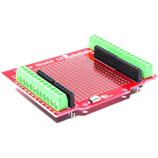 Screw Shield Uno R3 Terminal Clemas Compatible Con Arduino - Imagen 2
