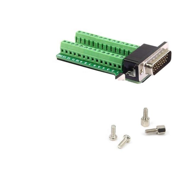 Adaptador Db26 Macho Terminal C/ Clemas Conector