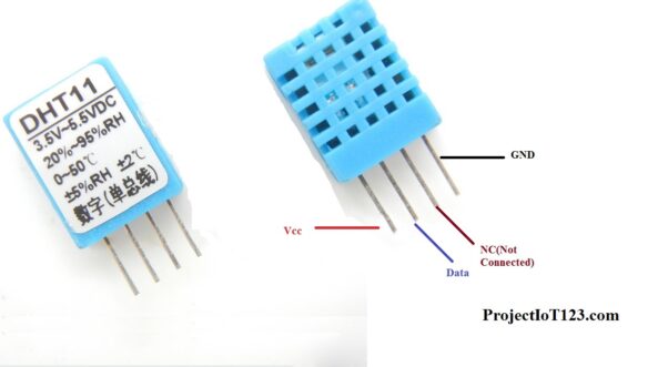 Kit 5 Piezas Dht11 Sensor Temperatura Humedad Para Arduino - Imagen 5