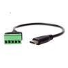 Adaptador Usb Tipo C Macho A Clemas Borne Terminal Conector - Imagen 4