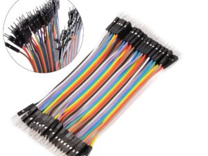 Cable Dupont Jumpers Macho-Macho de 10cm 40pzas Arduino