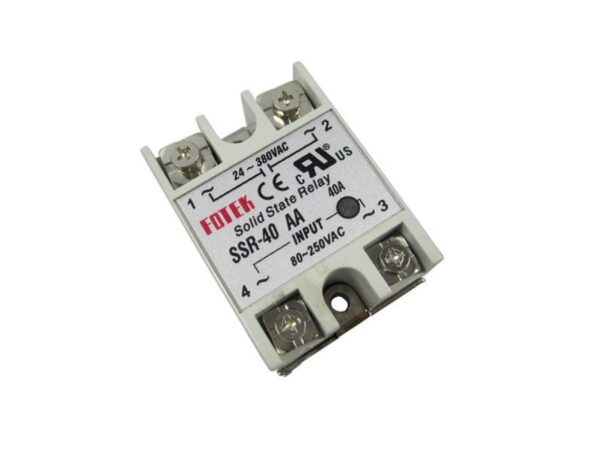 Relevador De Estado Solido Ssr-40aa Fotek