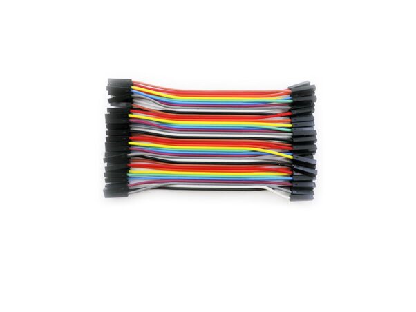 Cable Dupont Jumpers Hembra-Hembra de 10cm 40pzas Arduino - Imagen 2