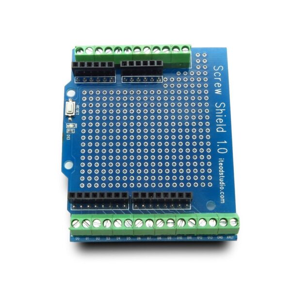 Screw Shield Uno R3 Terminal Clemas Compatible Con Arduino - Imagen 5