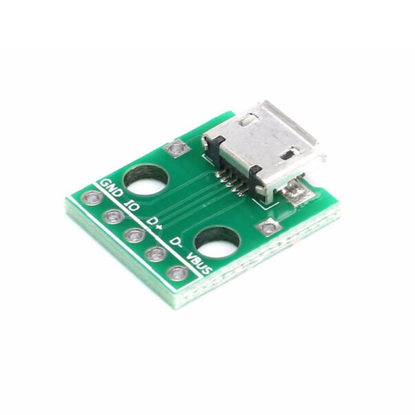 Adaptador Micro Usb A Dip 2.54mm 5 Pines Hembra Pcb - Imagen 3