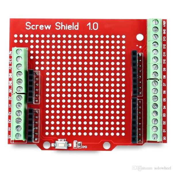 Screw Shield Uno R3 Terminal Clemas Compatible Con Arduino