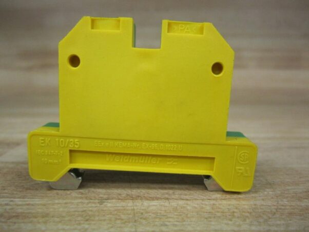 Clema Borne De Tierra Ek10/35 10mm Compatible Weidmuller Tor - Imagen 2