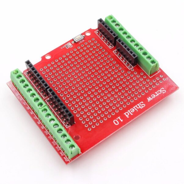 Screw Shield Uno R3 Terminal Clemas Compatible Con Arduino - Imagen 6