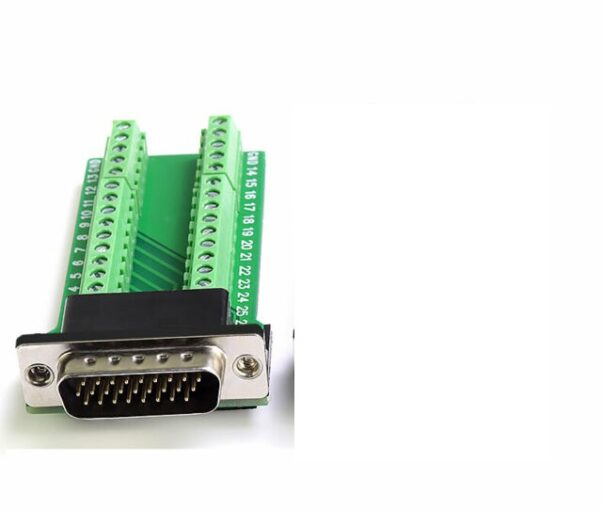 Adaptador Db26 Macho Terminal C/ Clemas Conector - Imagen 2