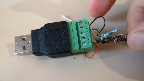 Adaptador Usb Macho A Clemas Borne Terminal Conector 5 Pines - Imagen 3