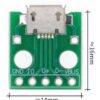 Adaptador Micro Usb A Dip 2.54mm 5 Pines Hembra Pcb - Imagen 5