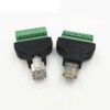 Adaptador Rj45 Macho A Clemas Borne Terminal Conector 8 Pin - Imagen 4