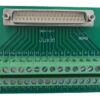 Adaptador Macho Db37 Riel Din Terminal Clemas Conector
