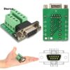 Adaptador Db9 Clema Hembra Rs232 Terminal Conector Serial - Imagen 4