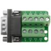 Adaptador Db9 Clema Hembra Rs232 Terminal Conector Serial - Imagen 6