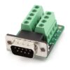 Adaptador Db9 Clema Macho Rs232 Terminal Conector Serial - Imagen 5