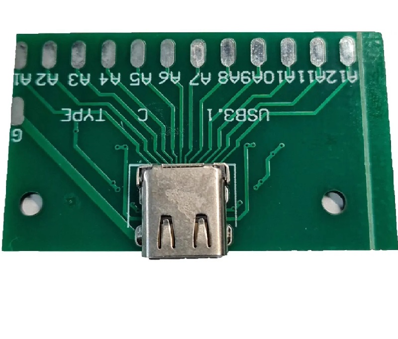 Conector USB Tipo C Hembra