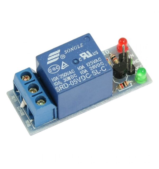 Modulo De 1 Relevador, Relay 5v 10a Robotica Arduino Pic Avr - Imagen 2